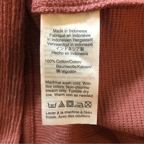 Madewell Texture & Thread Button Front Tie Tank Top - Picture 5 of 5